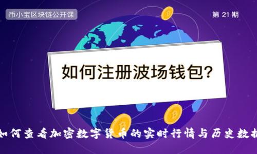 如何查看加密数字货币的实时行情与历史数据